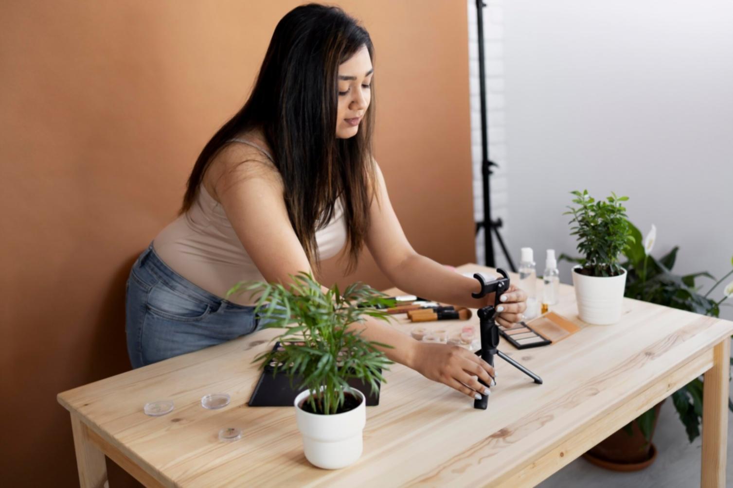Modern budget planning workspace