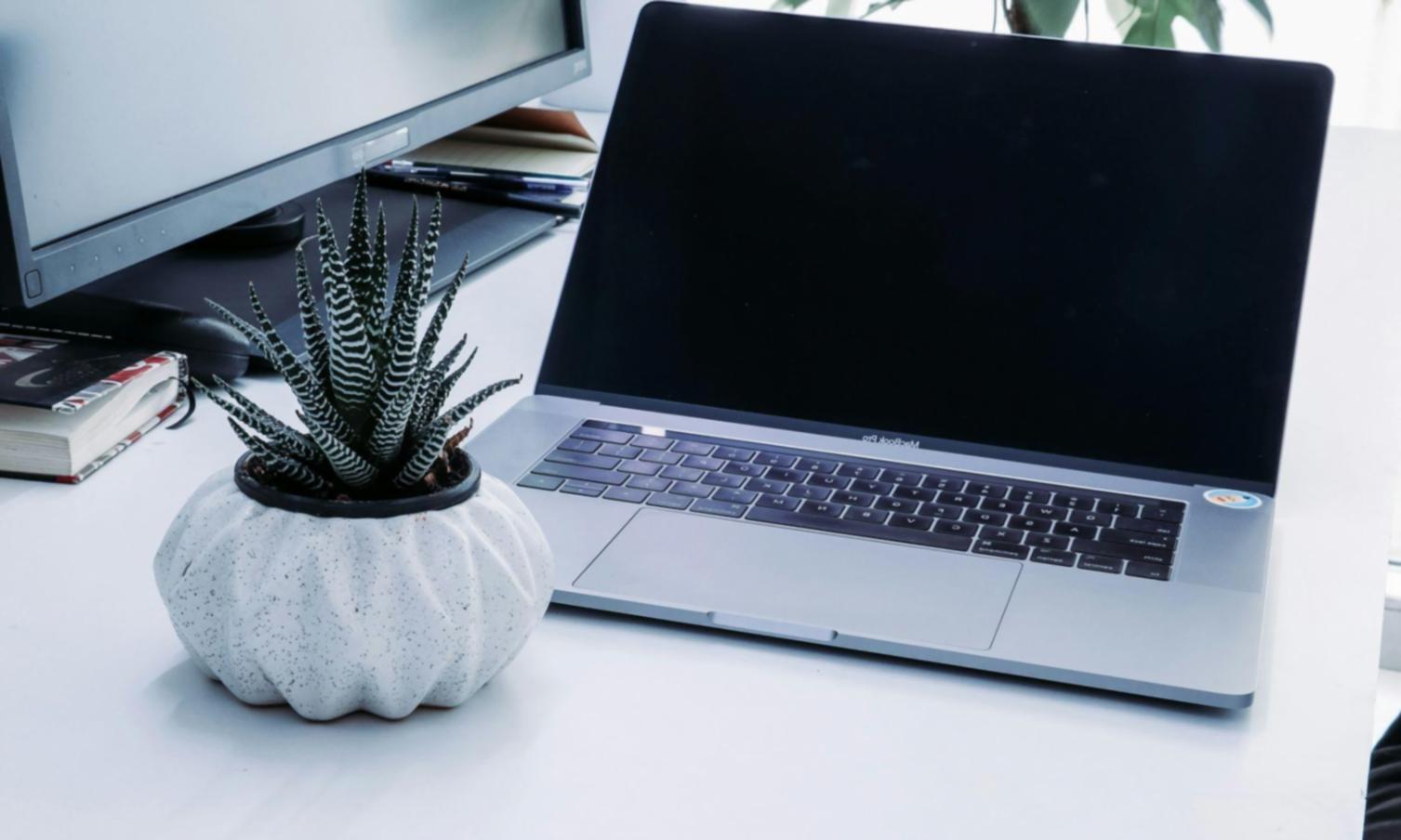 Financial planning workspace with budget analysis documents